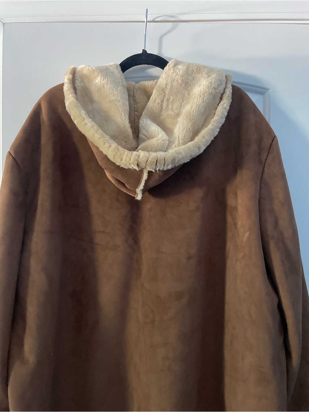 Jones New York Brown and Cream Teddy Jacket - Picture 7 of 7